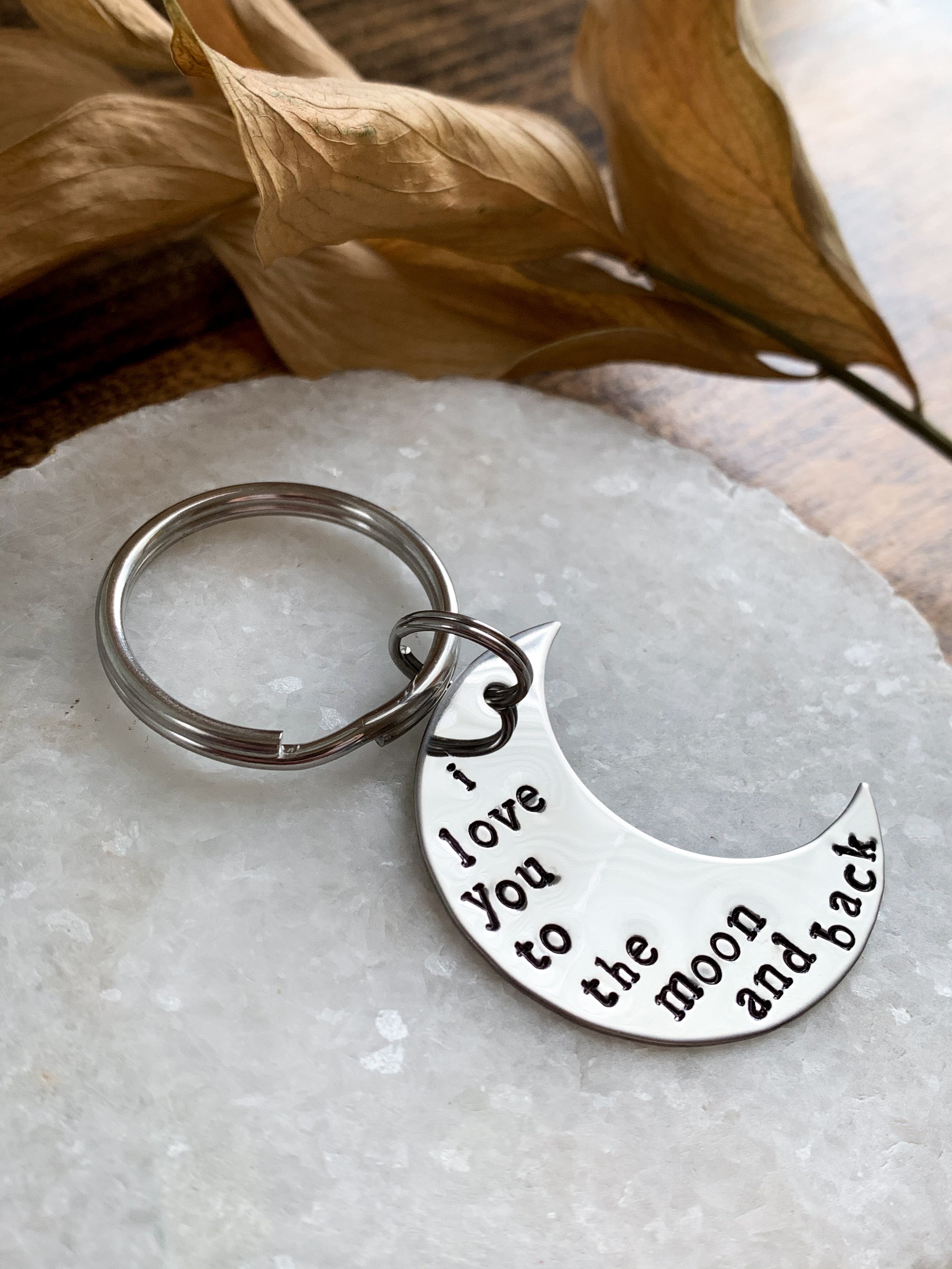 Personalized - Shell Casing Keychain - Flattened & Hand Stamped