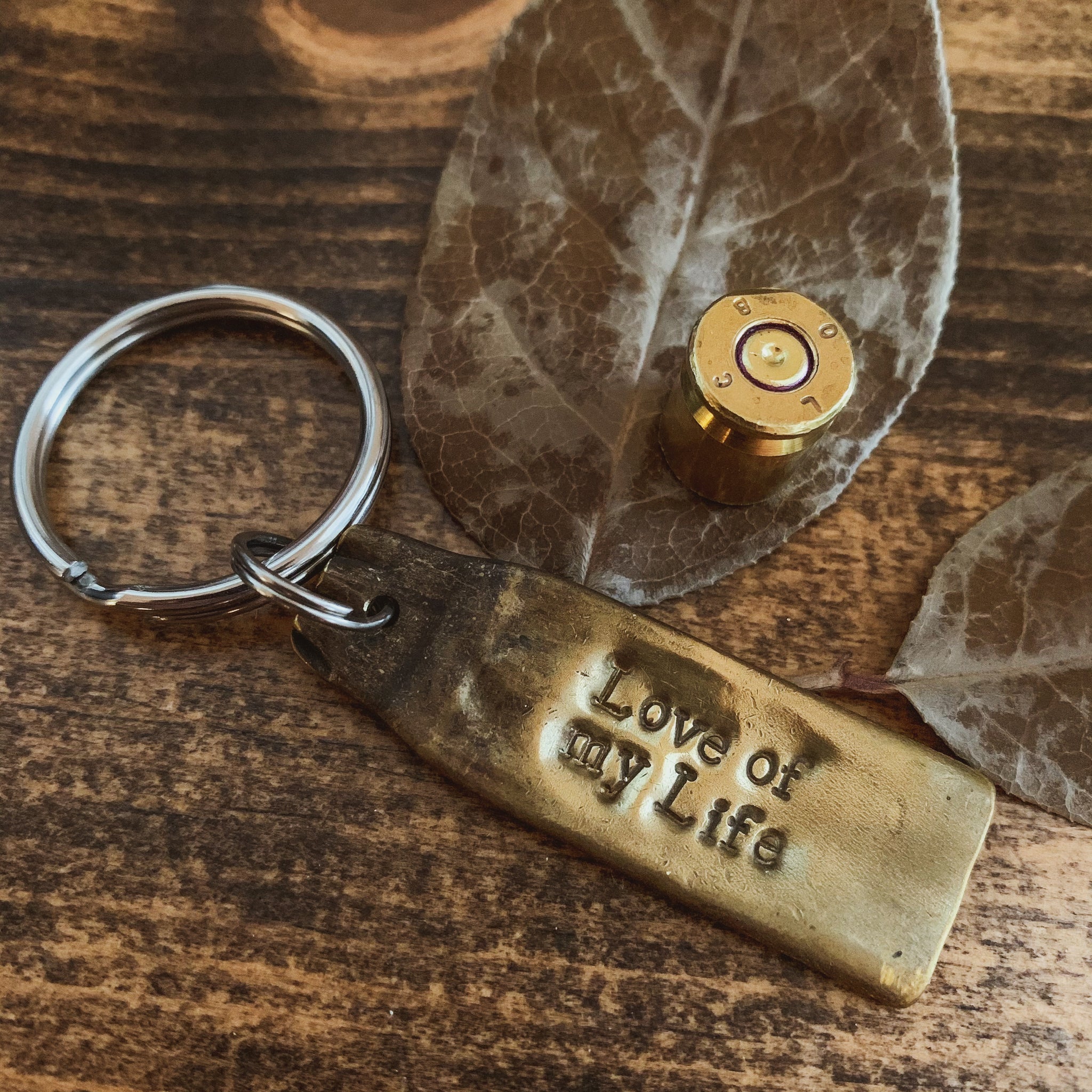 Hand Stamped Shell Casing Bracelet Repurposed Bullet Saying Jewelry Custom  Personalized Oxidized Brass Chain Made in the USA -  Canada